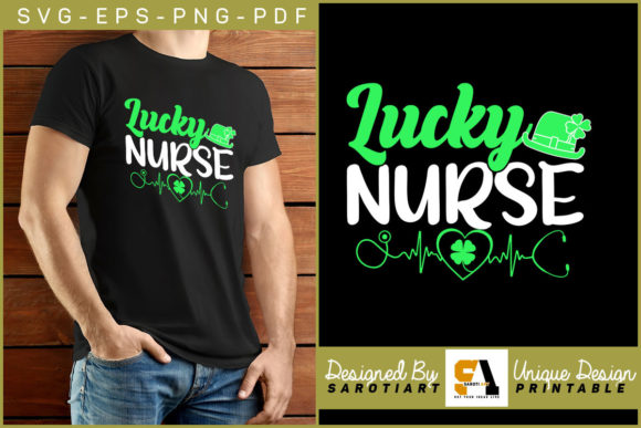 A Nurse's Luck: Evaluating a Patrick's Day Embroidery Design