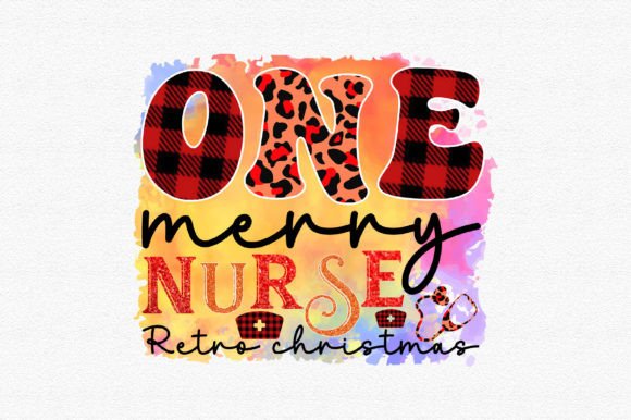 A Retro Christmas Nurse Design for Handmade Holiday Magic