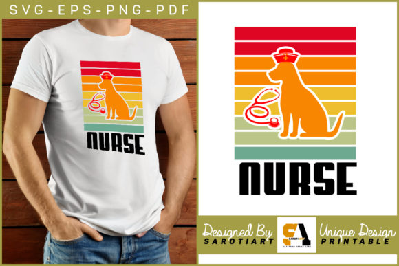 Beyond the File: Stitching the Nurse Dog Lover Design