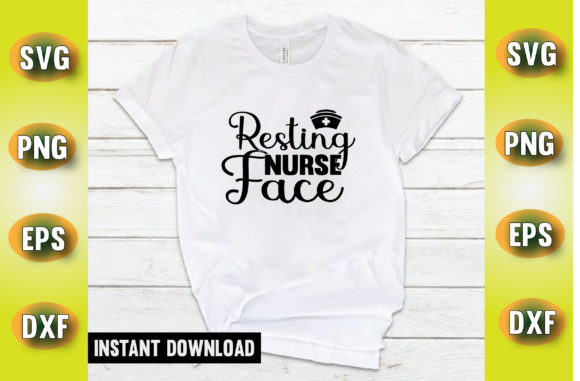 Evaluating the Resting Nurse Face Embroidery Design