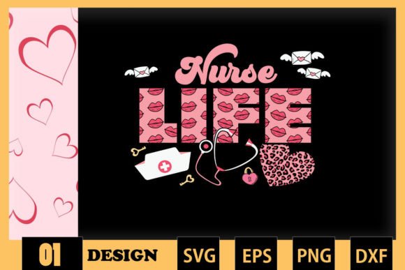 Nurse Life Valentine Leopard Embroidery Design Review