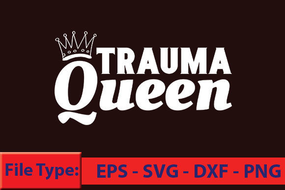 Nurse T-Shirt Design, Trauma Queen: A Designer's Honest Take